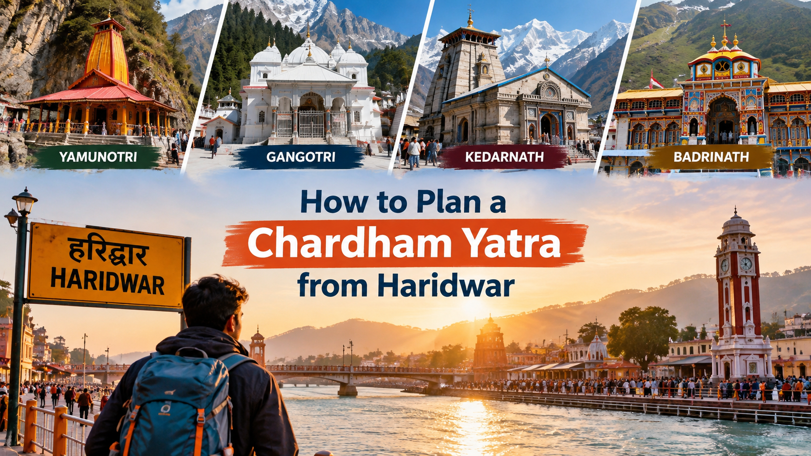 How to Plan a Chardham Yatra from Haridwar