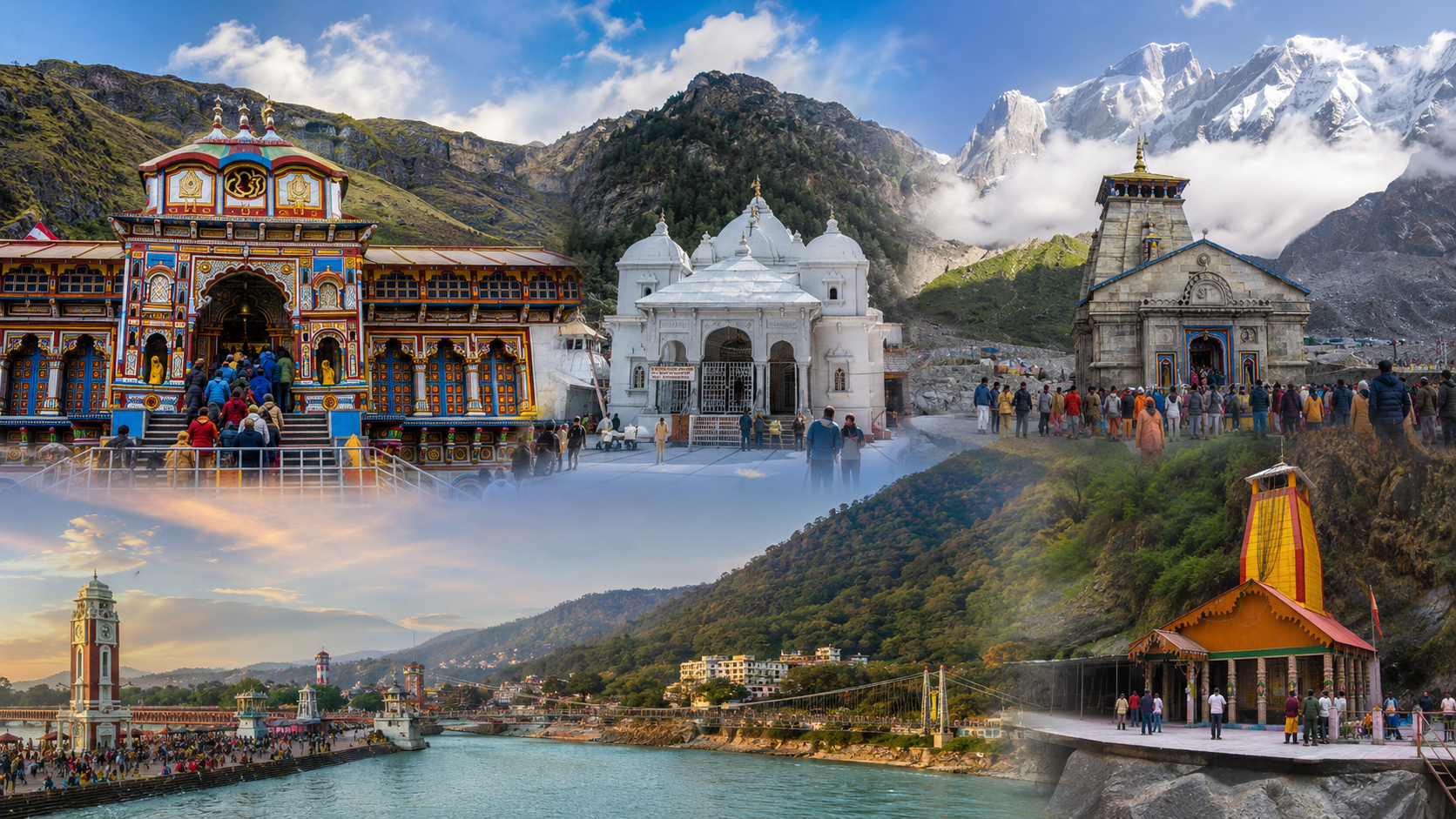 Chardham Yatra Package from Haridwar 2027 – 10 Days / 9 Nights